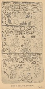Página del Manuscrito Troano
